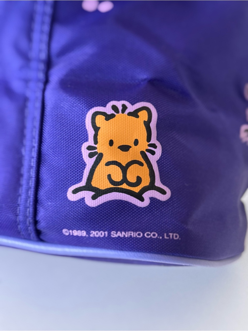 Sanrio Pochacco Purple Insulated Lunch Bag Cooler Crossbody Y2K Kawaii - Picture 10 of 13